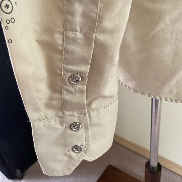 El General Country western, equestrian.  Mens button down shirt nwot - Picture 4 of 12